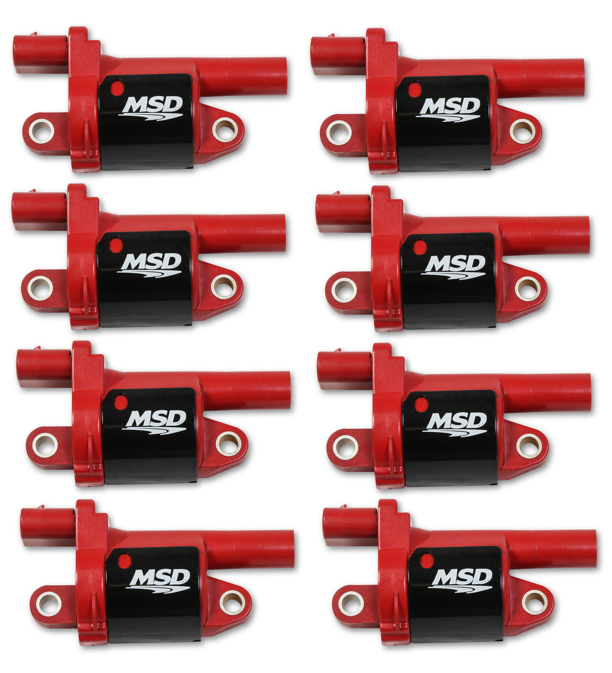 Msd 82688 Coils, Red, Round, 2014 & Up Gm V8, 8-Pk