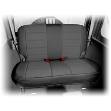 Rugged Ridge Seat Cover Rear Neoprene Black; 07-18 Jeep Wrangler Jk - 13265.01