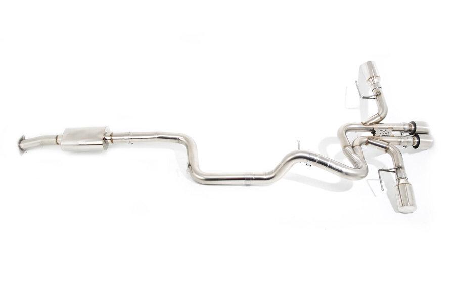 CP-e 2013 Focus ST Austenite 3" Dual Cat Back Exhaust (Polished Tips)