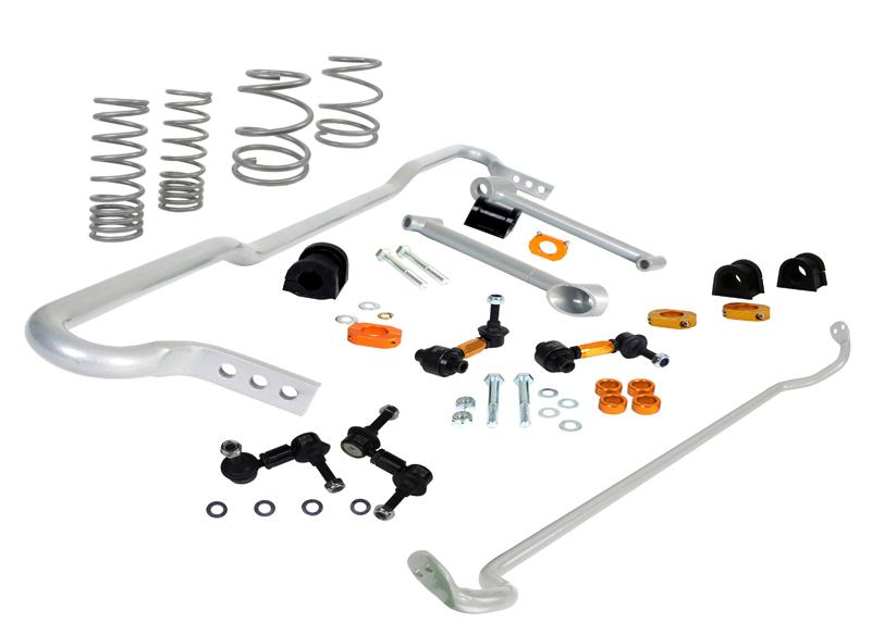 Whiteline Performance Grip Series Kit Grip Series Kit Suits My08-11 Models Vehicle Sway Bar And Lowered Spring Kit Contains Wsk-Sub005 And Bsk011 Essential Whiteline - GS1-SUB009