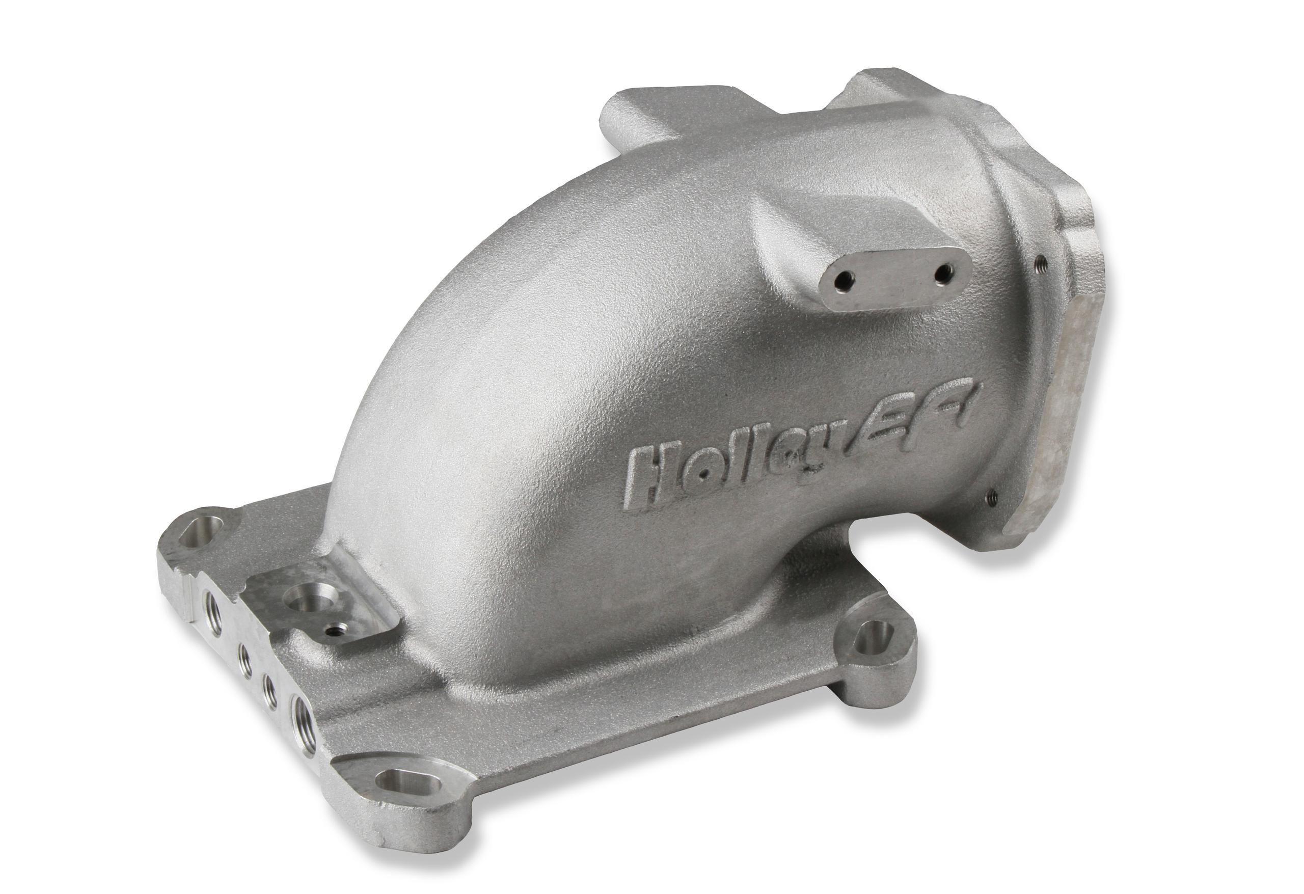 Holley Efi 300-240BK Intake Elbow, Gm Ls Throttle 4150, Black