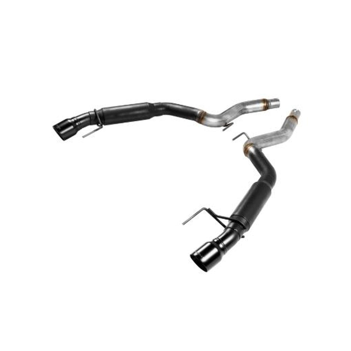 Flowmaster 3" Outlaw Axleback Exhaust System with 4" Black Ceramic Coated Tips (2015-2017 Mustang GT)- 817826