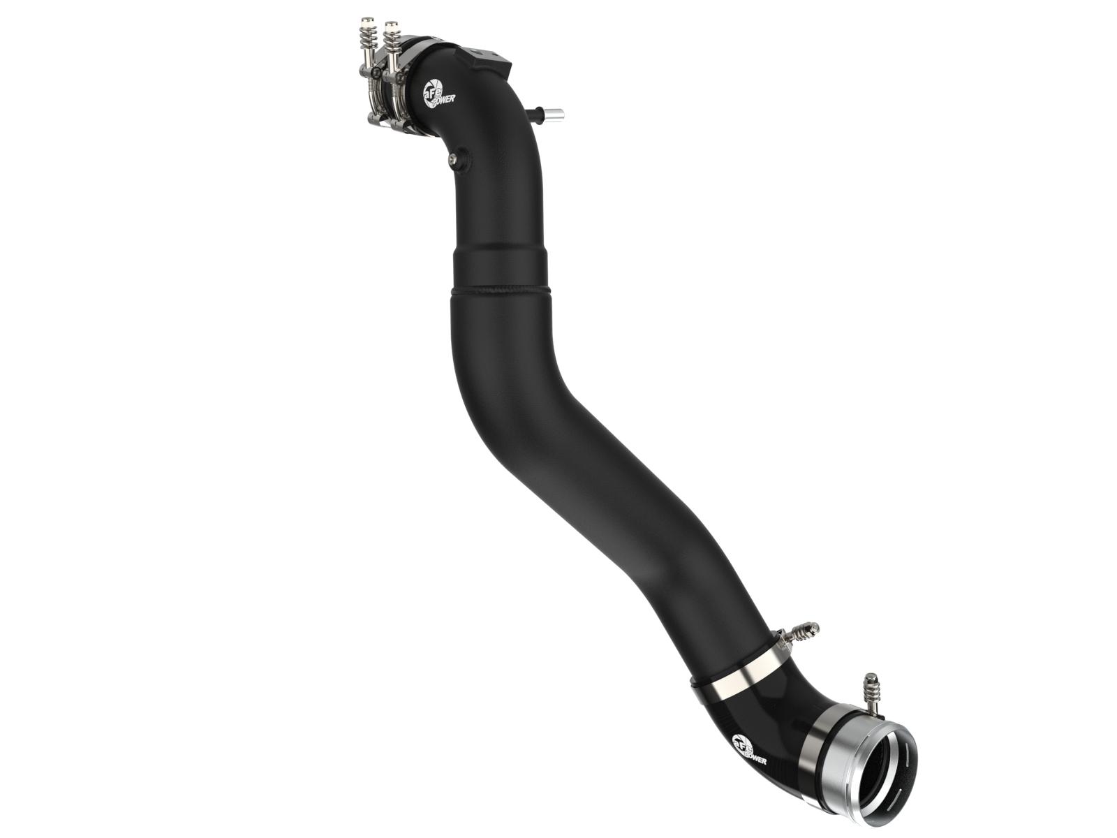 aFe BladeRunner Aluminum Hot and Cold Charge Pipe Kit - Black (2021-2022 Ford F-150 / Raptor V6-3.5L(tt)) - 46-20514-B