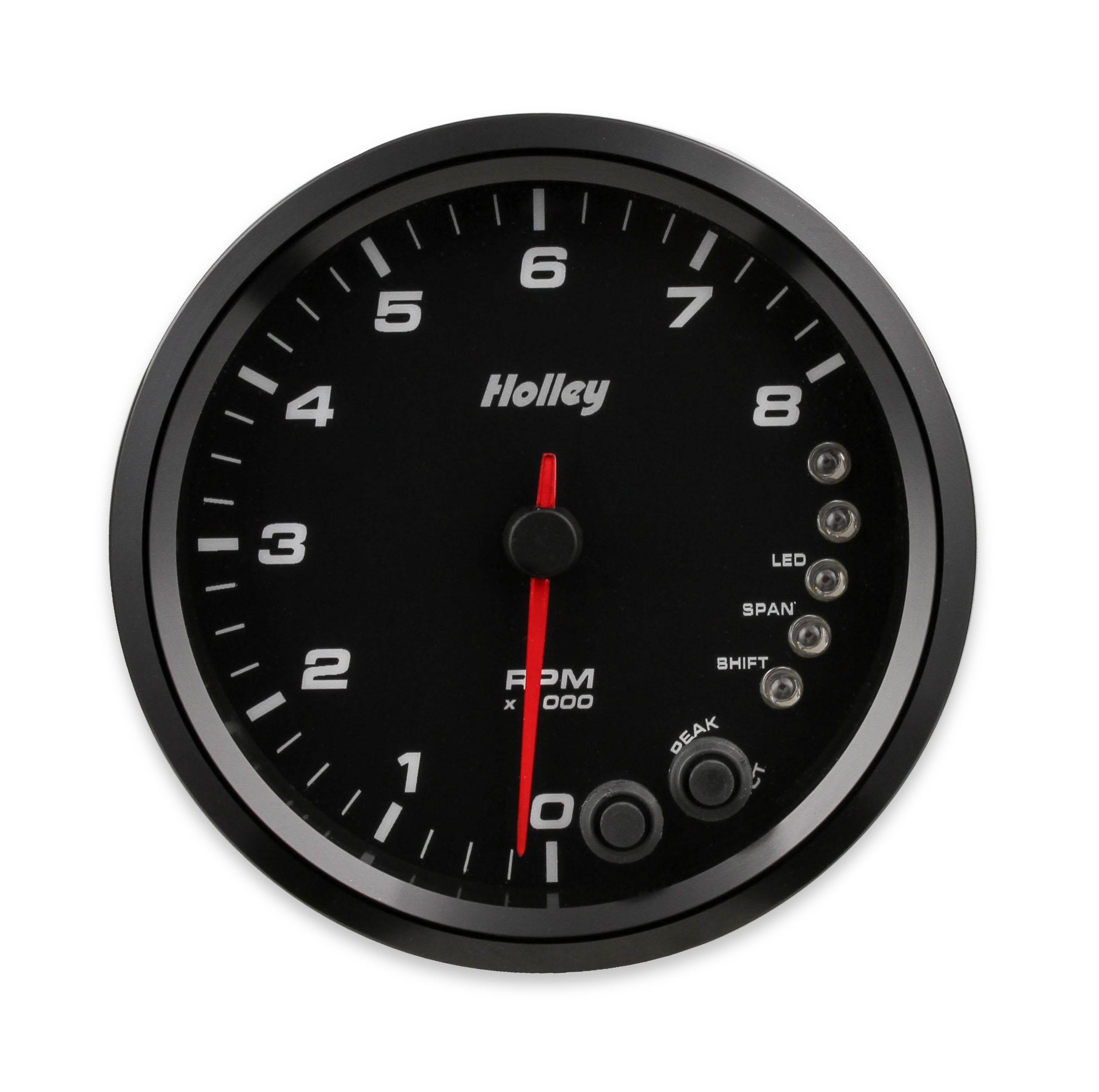 Holley Analog-Style Tachometer.  - 26-616