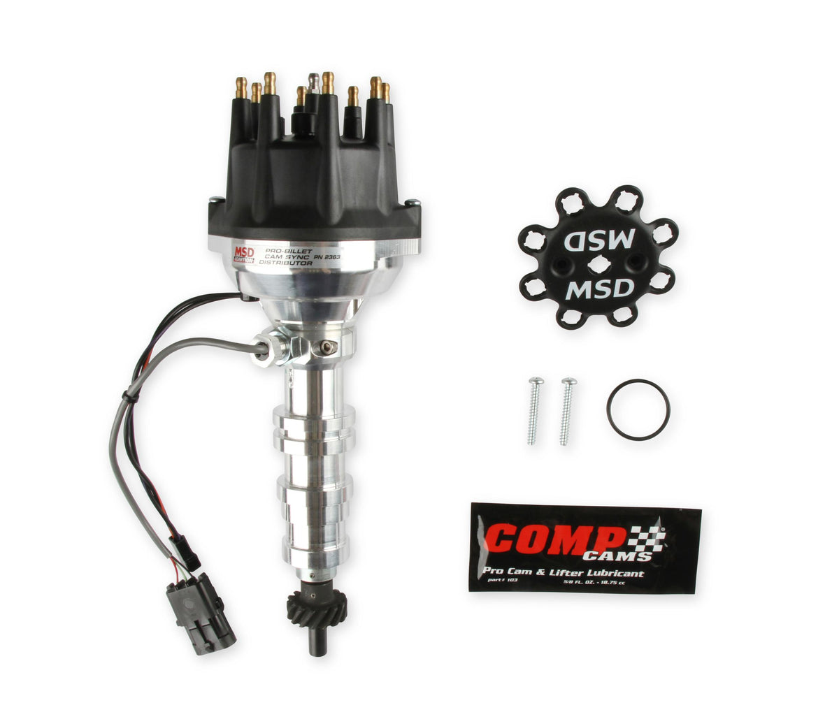Msd 2363 Sync Dist,Rotor Phas, Ford Fe, Steel