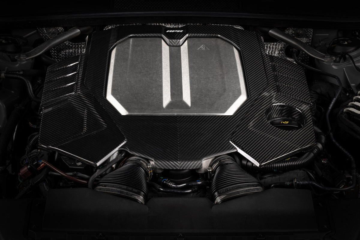 APR Engine Cover - 4.0T EA825 (C8) RS6/RS7 - Carbon Fiber - MS100253