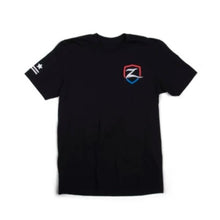 Zone Offroad Black Premium Cotton T-Shirt w/ Patriotic Zone Logos - XL - ZONU9162XL