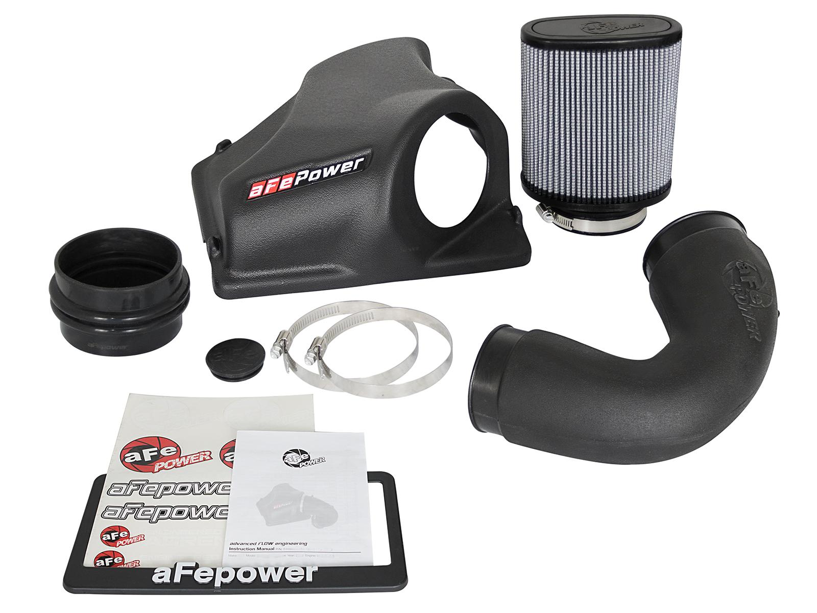 AFE Magnum FORCE Stage-2 Cold Air Intake System Black w/ Pro DRY S Filter - 51-12922-B