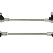 Whiteline Performance Sway Bar Link Universal Cut To Length Link Must Cut To 76MM Whiteline (1987-2020 Camry, ES300, Trooper, Probe, GS300, Passport, Protege, SLX, Corvette, Tiburon, CR-V, Accord, Sonata, Outback, S2000, Focus, Legacy, C320, Civic, Escape