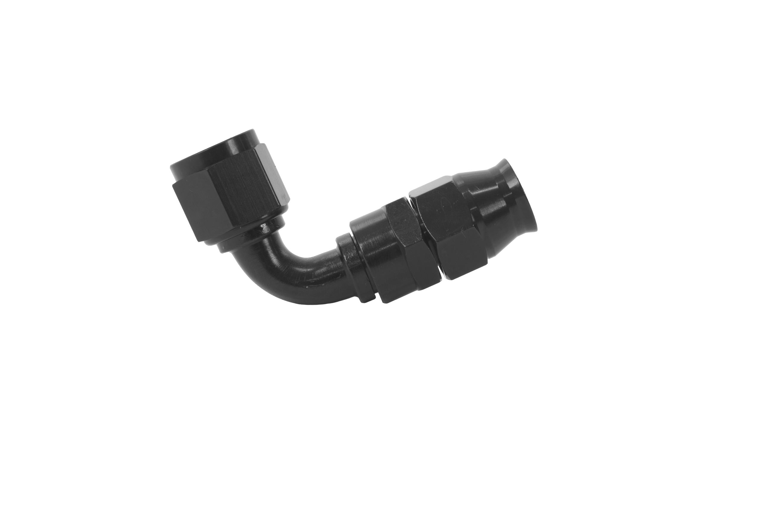 Aeromotive Hose End, Ptfe, Black Anodized, Straight, 45, 90, 180 - 15355