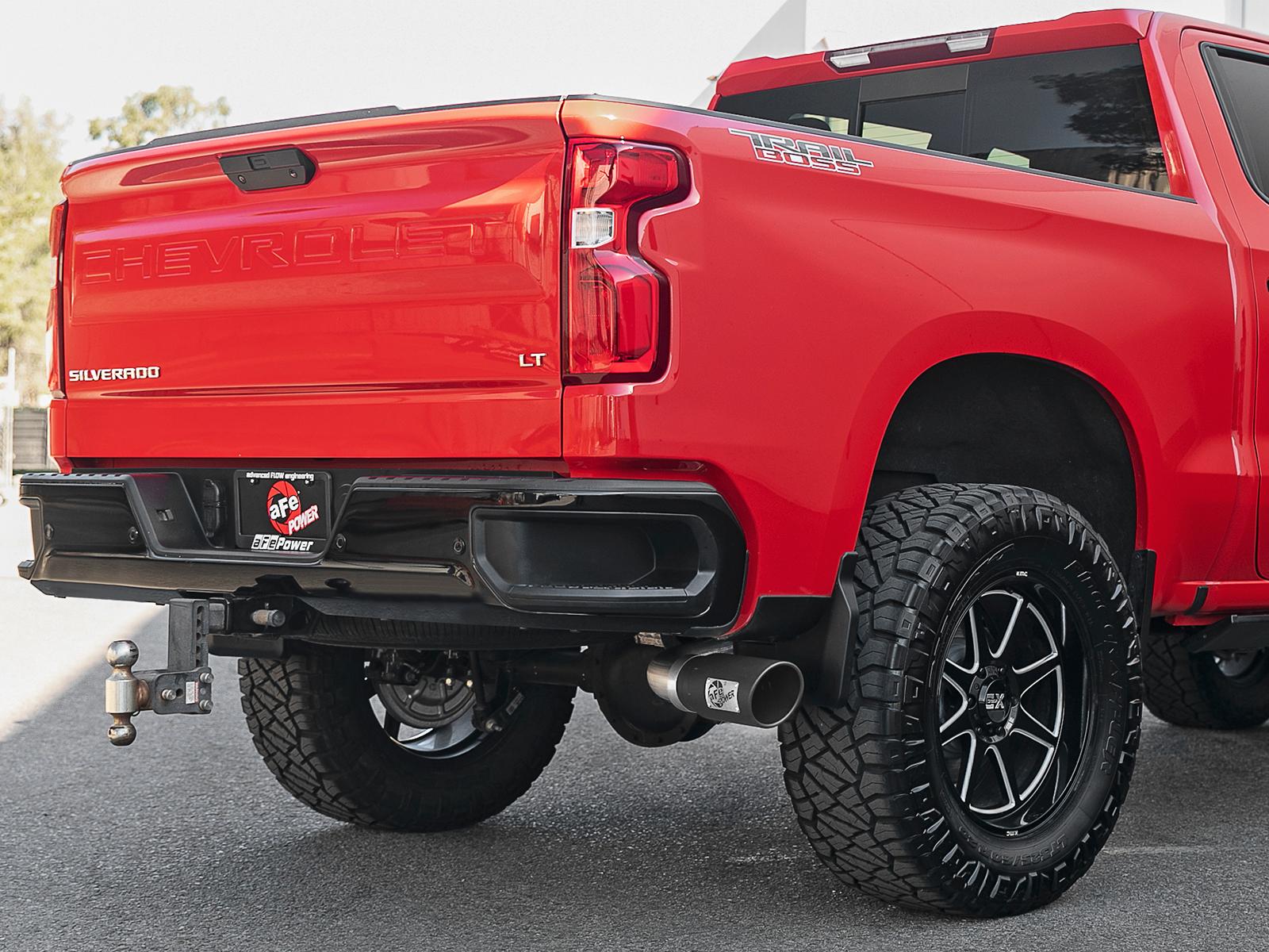 AFE Cat-Back Exhaust System (2019-2020 GM Trucks V6-4.3L/V8-5.3L) - 49-44107-B