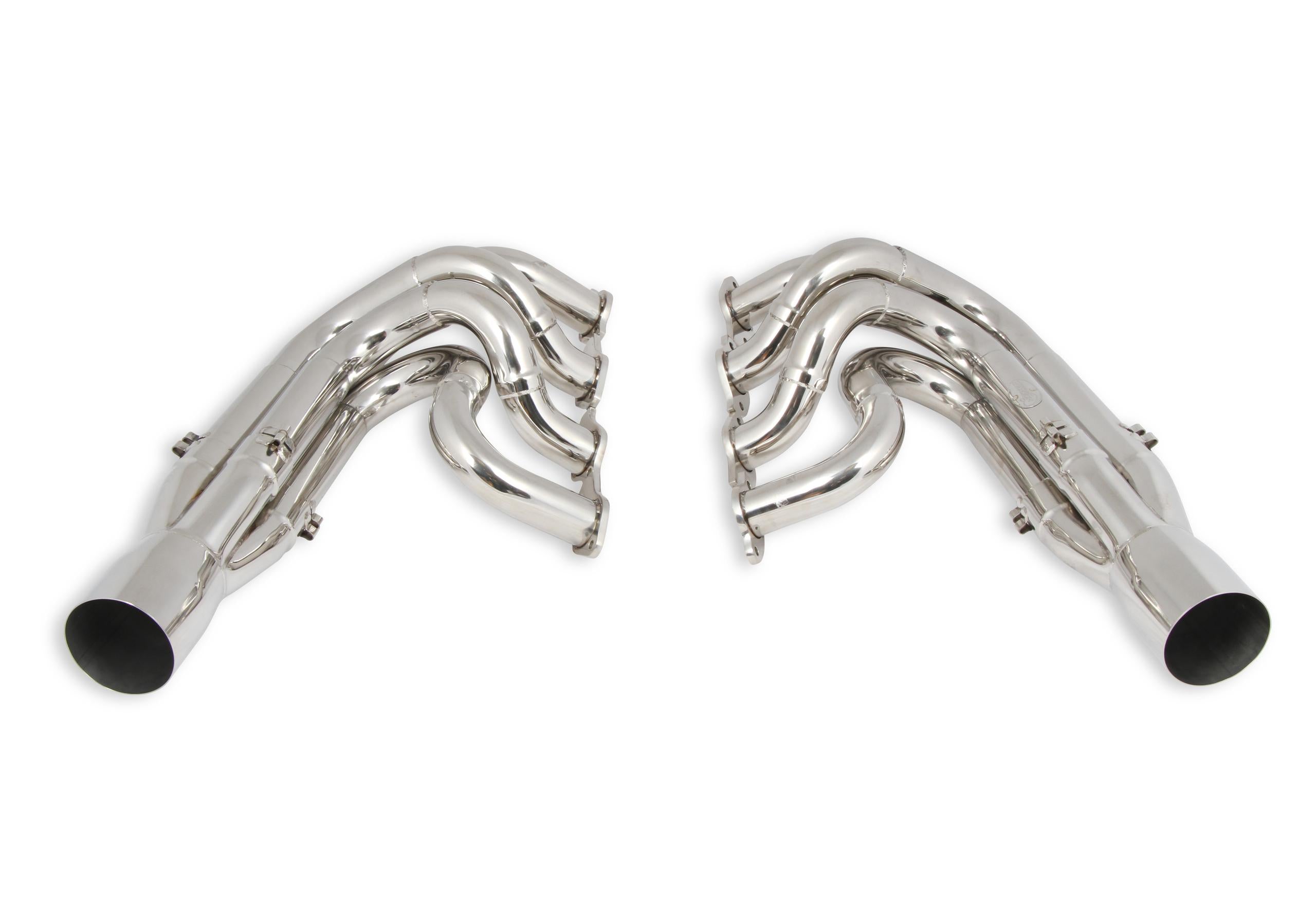 Hooker 3-Step Drag Headers - Polished (Big Block Chevy) - 2502-2HKR