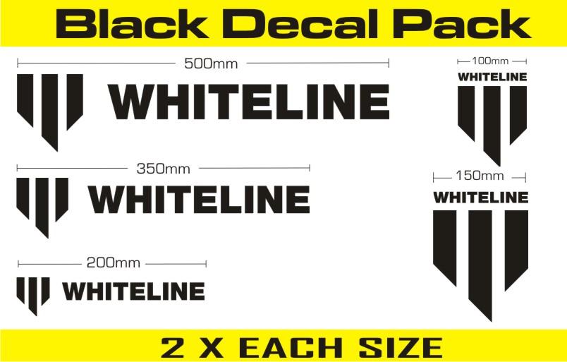 Whiteline Performance Decal Kits - KWM002