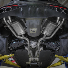AFE Gemini XV 3 IN to 2-1/2 304 Stainless Steel Cat-Back Exhaust System w/ Cut-Out - 49-37024