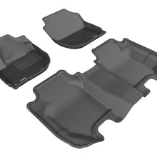3D MAXpider 2015-2020 Honda Fit Kagu 1st & 2nd Row Floormats - Black