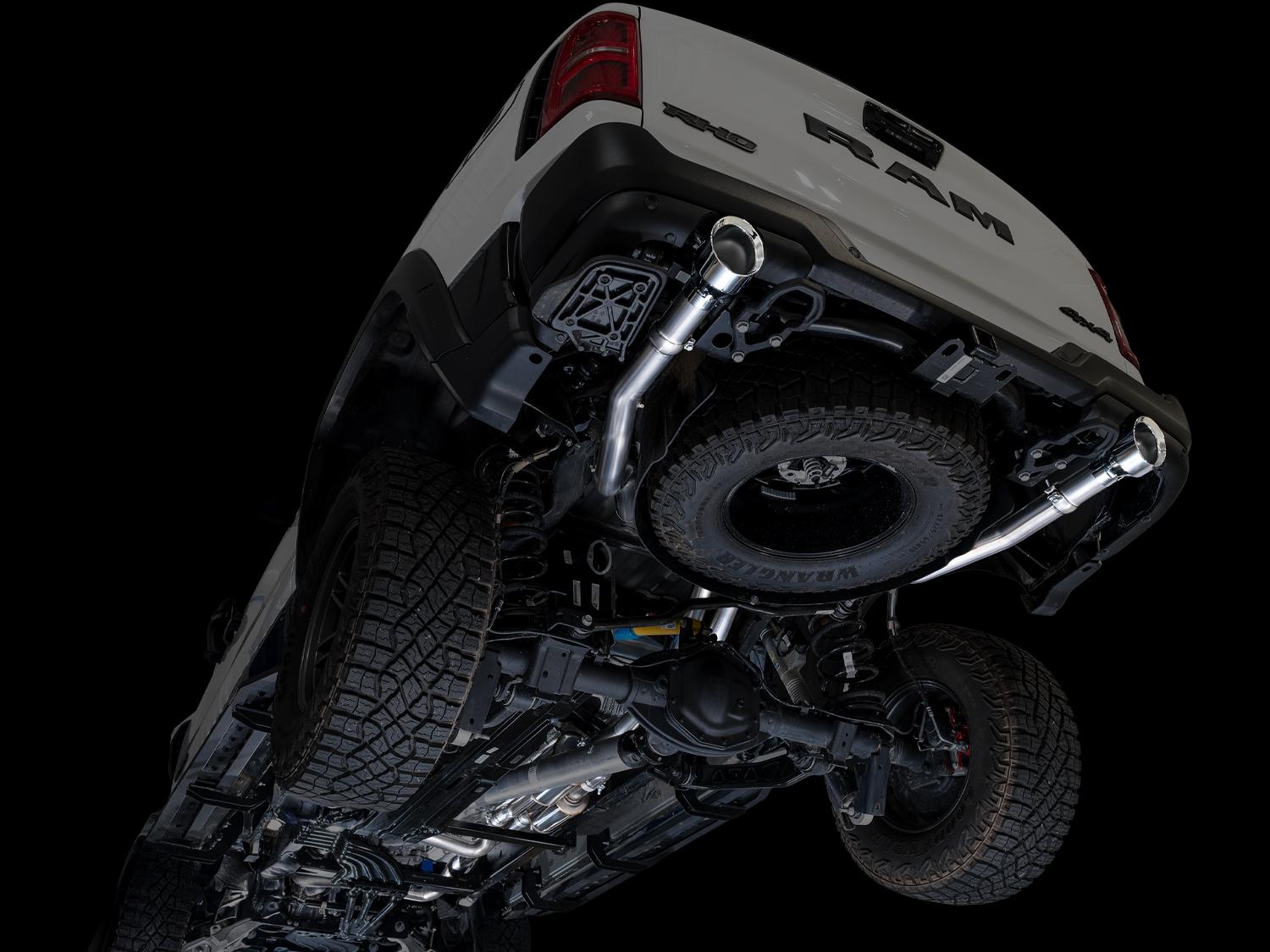 AWE 0FG Catback Exhaust - Chrome Silver Tips (2025+ RAM RHO) - 3015-32630