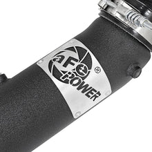 AFE BladeRunner 3 IN Aluminum Aluminum Cold Charge Pipe Black (2017-2019 Silverado 2500 HD, Silverado 3500 HD, Sierra 2500 HD, Sierra 3500 HD) - 46-20339-B