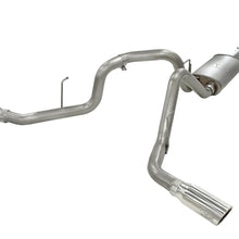 AFE MACH Force-Xp 3 IN 409 Stainless Steel Cat-Back Exhaust System w/Polished Tip (2011-2014 F-150) - 49-43056-P