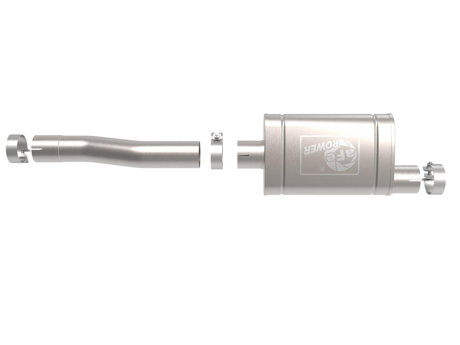 AFE Apollo GT Series Muffler Upgrade (GM Silverado/Sierra 1500 2020-2021 V8-6.2L) - 49C44137