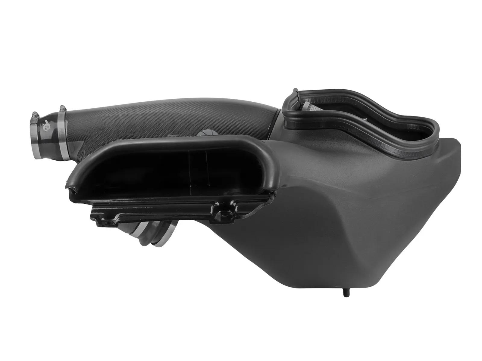 aFe Track Series Carbon Fiber Cold Air Intake System w/ Pro DRY S Filter (2021-2025 F-150 Raptor 3.5L) - 57-10031D