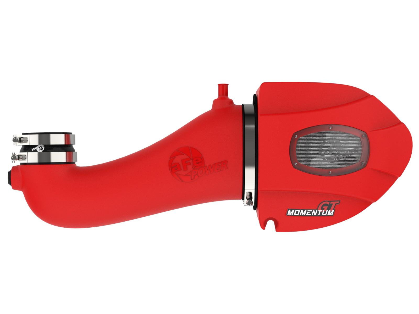 AFE Momentum GT Red Edition Cold Air Intake System w/ Pro DRY S Media (2011-2023 300, 300, Challenger, Charger) - 51-72202-R