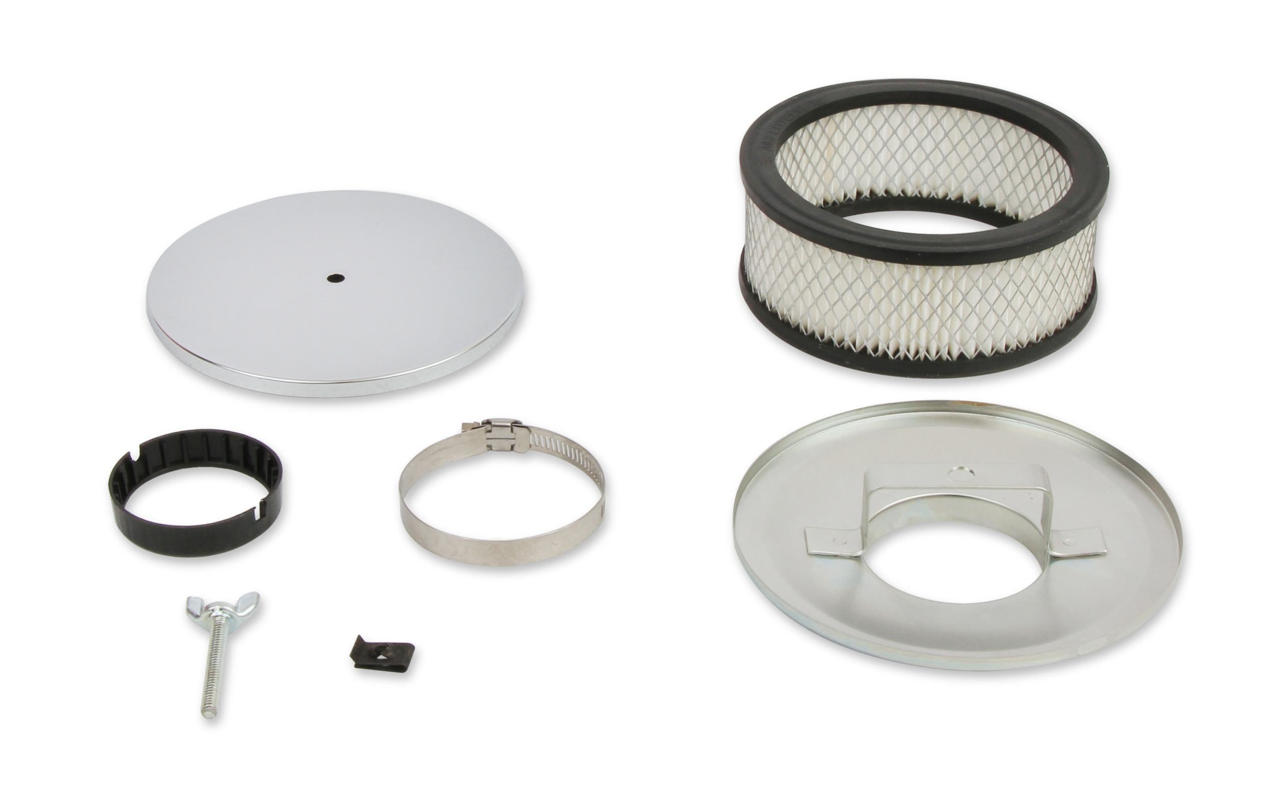 Mr. Gasket Air Cleaner - Chrome.  - 1490