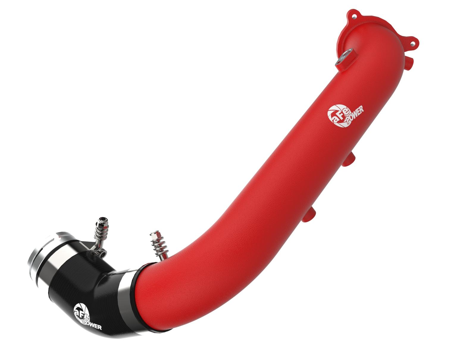 AFE BladeRunner 2-3/4 IN Aluminum Hot-Side Charge Pipe Red (2021-2021 GR Supra) - 46-20488-R