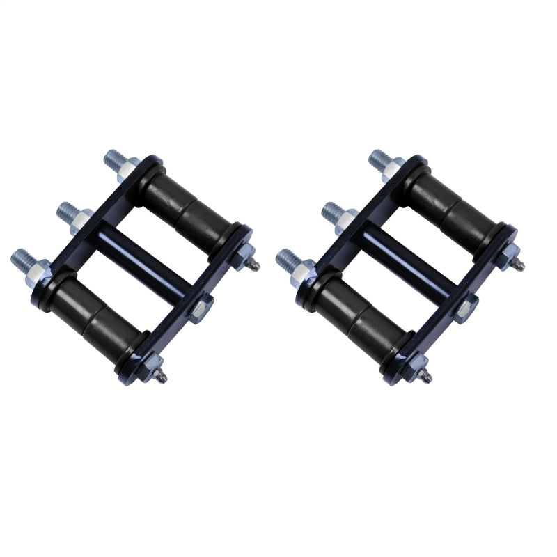 Rugged Ridge Suspension Leaf Spring Shackle Kit Rear Hd Greaseable; 76-86 Cj - 18265.11