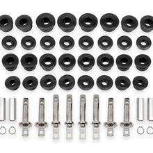 BMR Fabrication Bushing kit, front and rear control arms, delrin Delrin (2014-2019 C7 Corvette Base) - CBK570