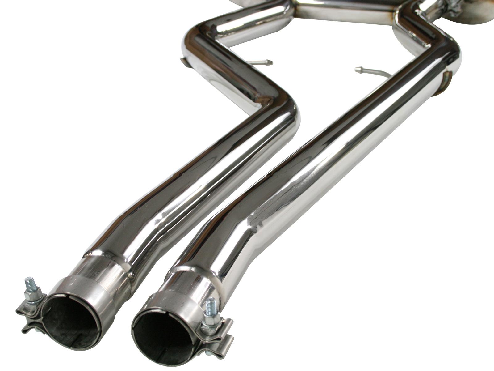 AFE MACH Force-Xp 2-3/4 IN 304 Stainless Steel Cat-Back Exhaust System (2007-2010 335i, 335xi) - 49-36301