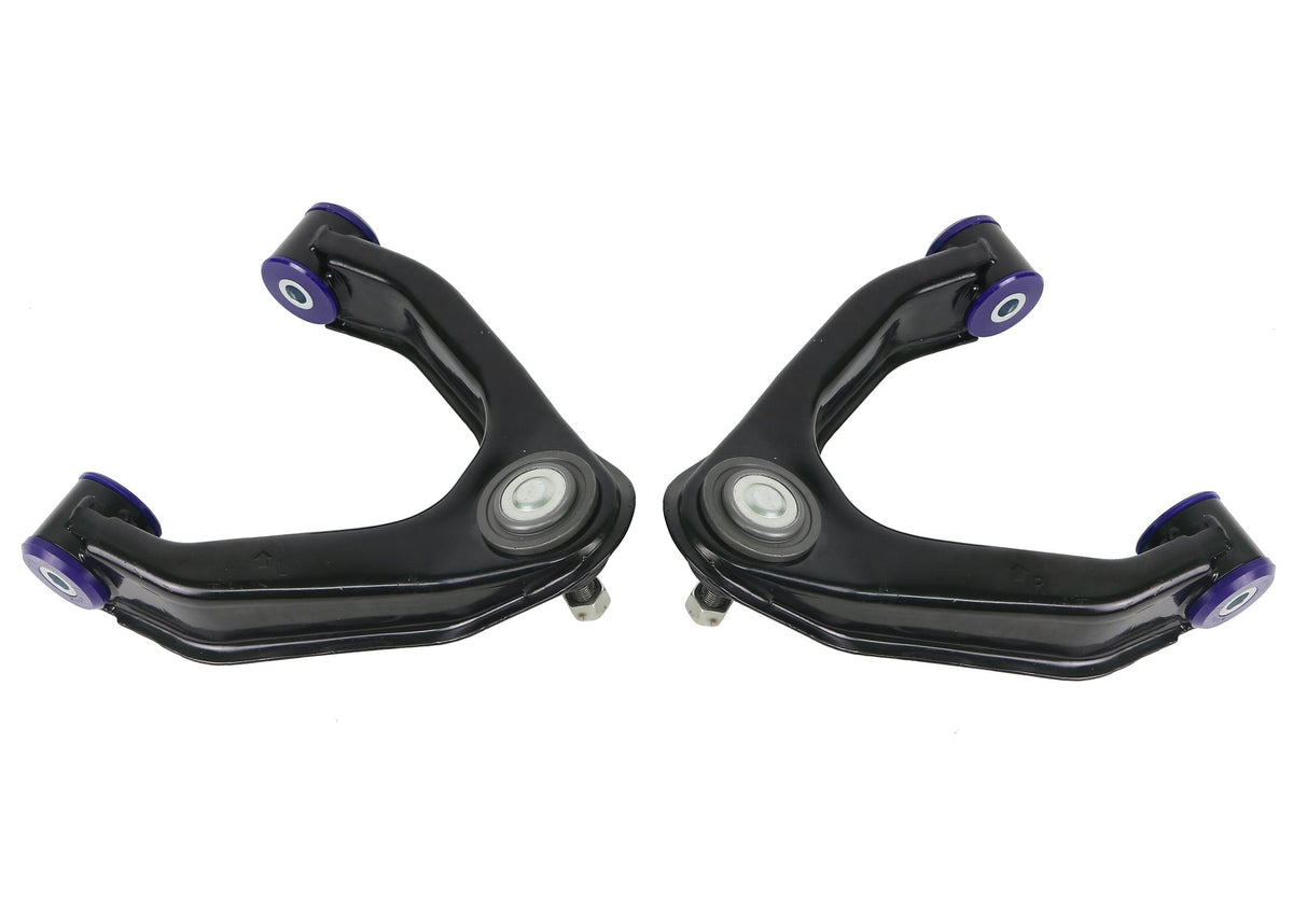 SuperPro D22 Frontier Front Upper Control Arm Set (1998-2004 Frontier, Xterra) - TRC544