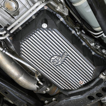 AFE Pro Series Transmission Pan Black w/ Machined Fins (2020-2025 Chevrolet, GMC Fitments) - 46-71380B