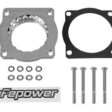 AFE Silver Bullet Throttle Body Spacer Kit (2004-2010 X5, X5, 545i, 645Ci, 645Ci, 750Li, 750i, 550i, 650i, 650i) - 46-31006
