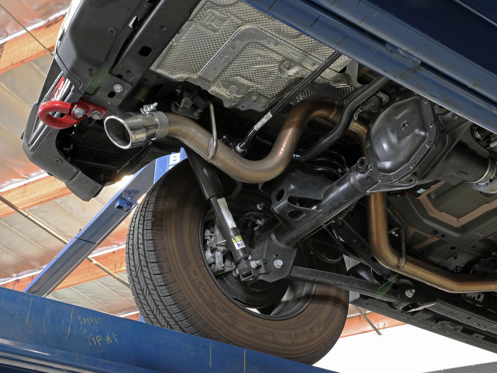 AFE Axle-Back Exhaust System (2018-2020 Jeep Wrangler L4-2.0L(t) / V6-3.6L) - 49-48070-1P