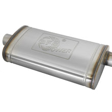 AFE MACH Force-Xp 304 Stainless Steel Muffler (3 IN ID Center/Offset x 11 IN W x 5 IN H x 22 IN L - Oval Body) - 49M30016