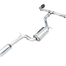 AWE Touring Edition Catback Exhaust - Diamond Black Tips (2022-2023 Volkswagen MK8 GTI) - 3015-33658
