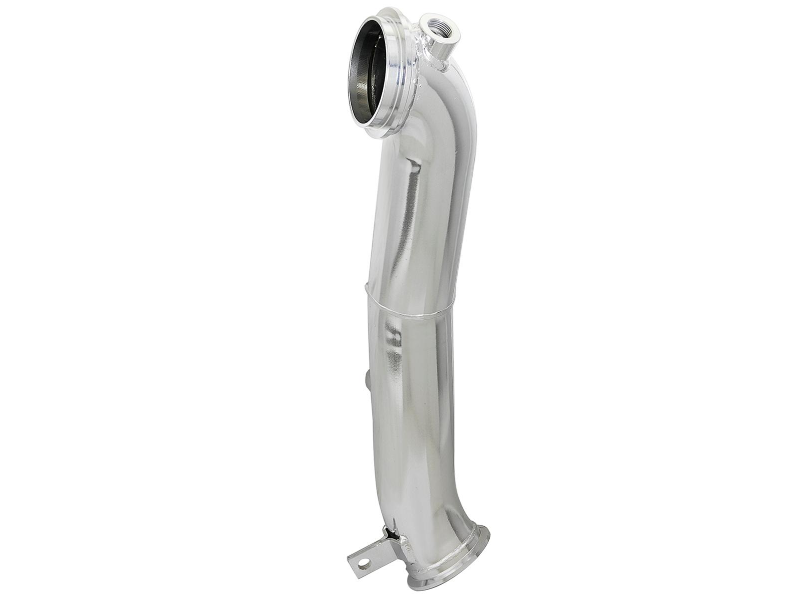 AFE MACH Force-Xp 3 IN 409 Stainless Steel Downpipe (2011-2015 Silverado 2500 HD, Silverado 3500 HD, Sierra 2500 HD, Sierra 3500 HD) - 49-44095