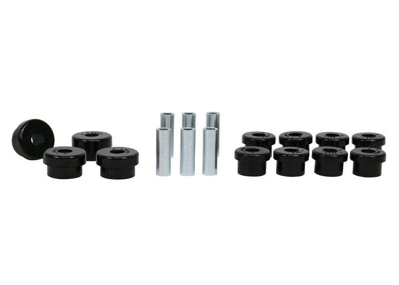 Whiteline Performance Control Arm Lower Rear Inner And Outer Bushing Suits Models With Forged Arm Includes Shock Absorber To Control Arm Bushings Whiteline (1988-2001 Civic, CRX, Integra) - W62005