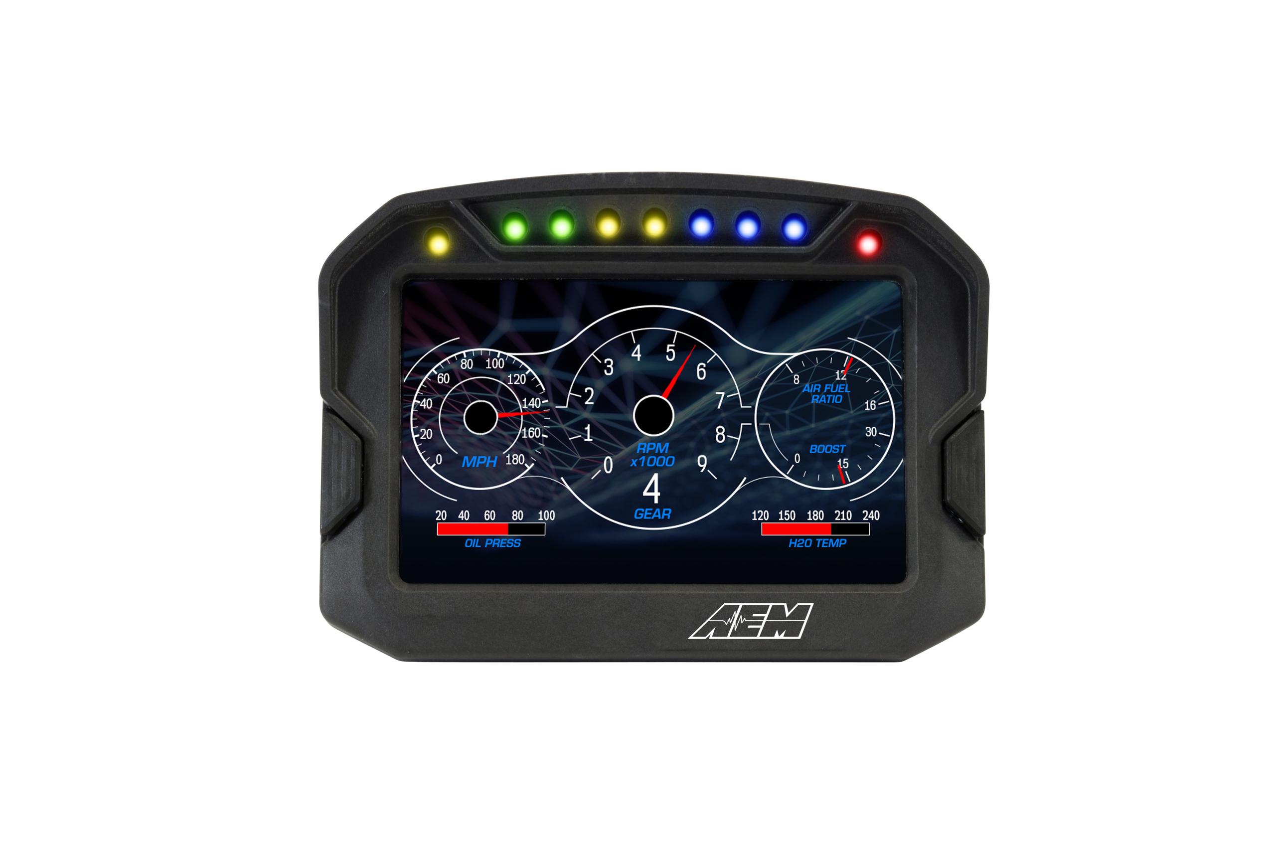 AEM Display Kit, CD-5 Carbon - 30-5600