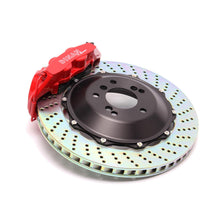 Dinan Brembo Brake Set; Front; Red Caliper; Drilled; - D290-0811-RD