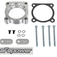 AFE Silver Bullet Throttle Body Spacer Kit (2005-2015 4Runner, Tundra, Tundra, Tacoma, Tacoma, FJ Cruiser) - 46-38002