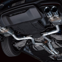 AWE SwitchPath Catback Exhaust - Quad Chrome Silver Tips (2024-2026 Mustang GT) - 3025-42650