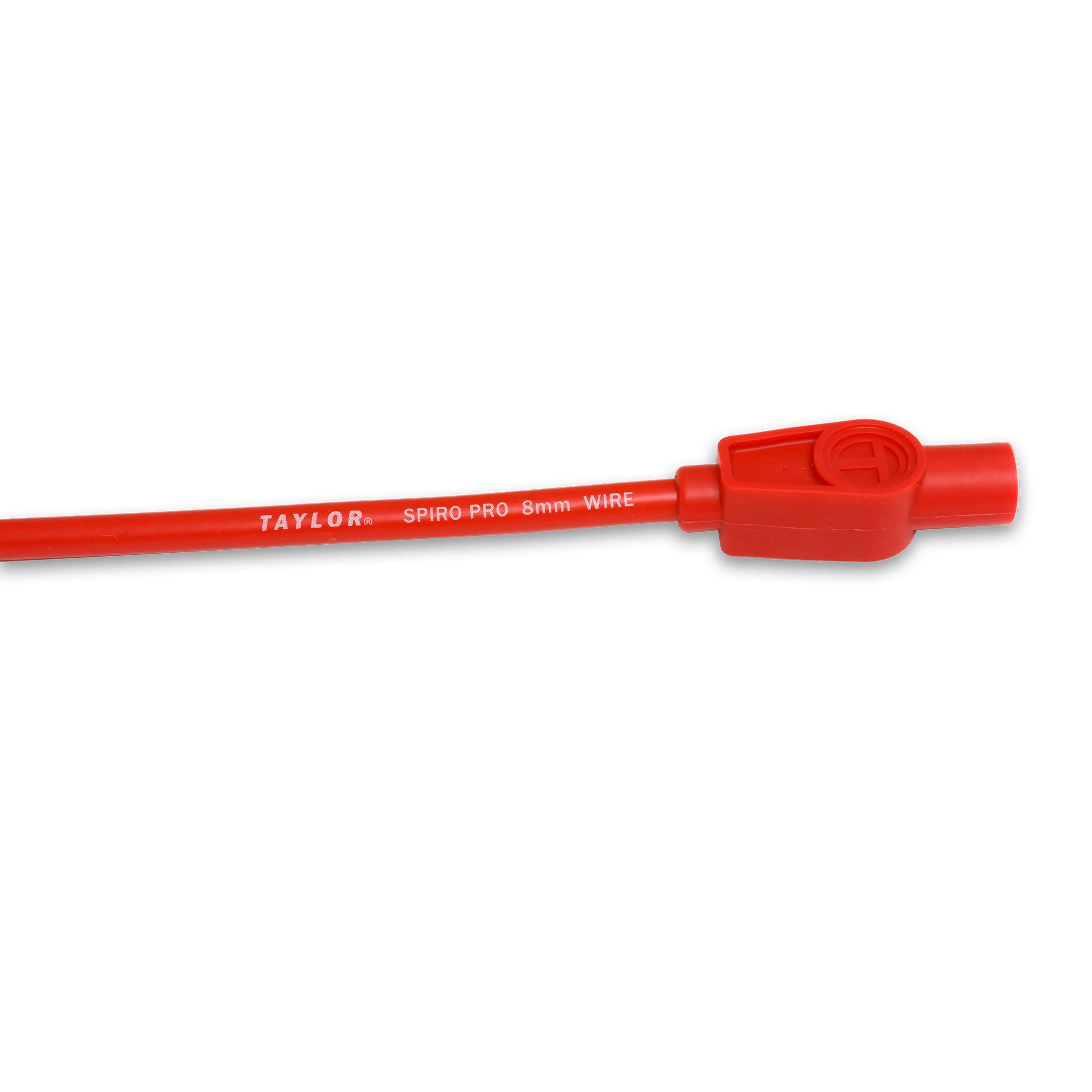 TAYLOR CABLE 8mm Spiro-Pro univ 6 cyl 180 red - 73245