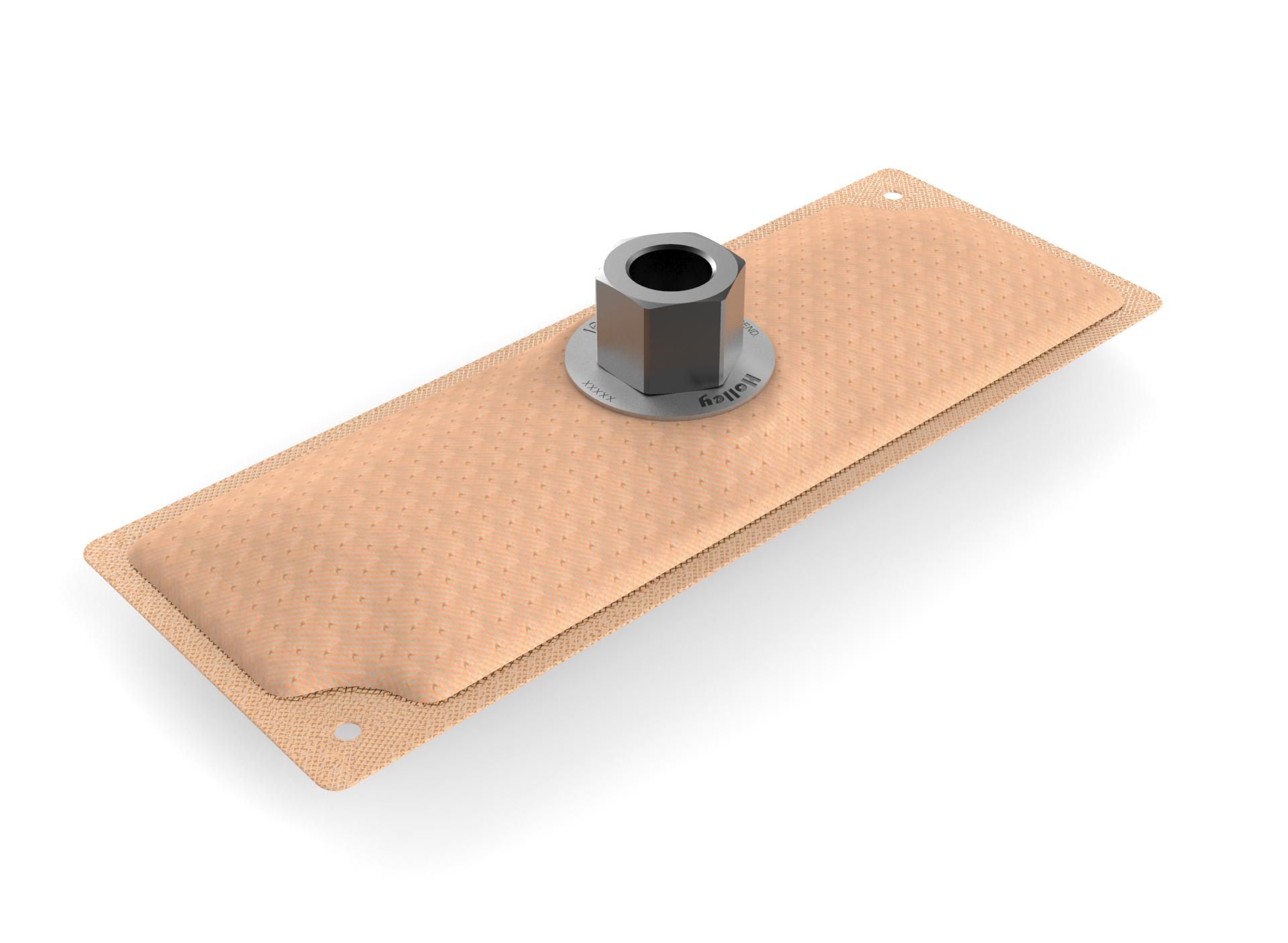 Holley 8" x 3" HydraMat, Rectangle.  - 16-108