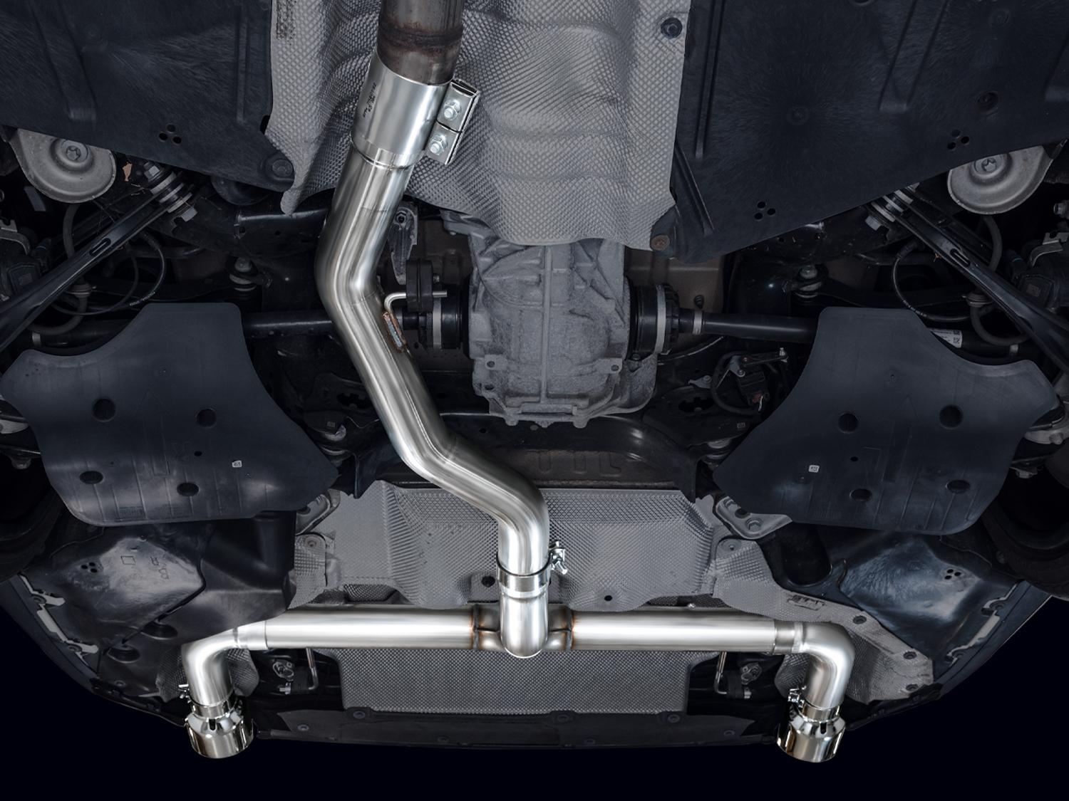 AWE Track Edition Axle-back Exhaust for BMW G2X 330i/430i - 3020-32429