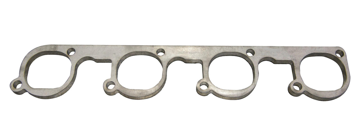 Kooks GM LSX DR Header Flange. 3/8" Thick Stainless. D-Shaped Port for 2-1/8" - 70-LSX-DR-213-SS