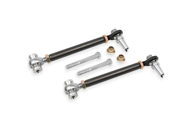 BMR Fabrication Front lower control arms, rear, double adjustable, rod ends Black Hammertone (2016-2024 6th Gen Camaro) - FLC368H