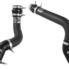 AFE BladeRunner 3 IN Aluminum Hot and Cold Charge Pipe Kit Black (2013-2018 2500, 3500) - 46-20134-B