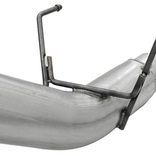 AFE Large Bore-HD 5 IN 409 Stainless Steel DPF-Back Exhaust System w/Polished Tip (2013-2018 2500, 2500, 3500, 3500) - 49-42039-P