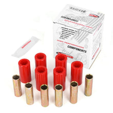 Rugged Ridge Suspension Leaf Spring Bushing Kit Red; 55-75 Jeep Cj5/Cj6 - 18364.01